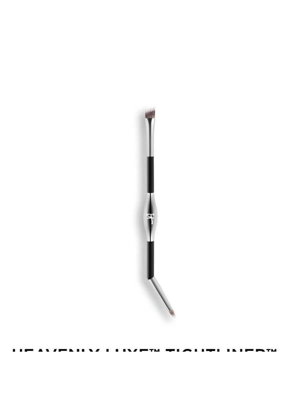 IT Cosmetics Heavenly Luxe Tightline 10-in-1 Dual-Ended Brush - Silver and Black